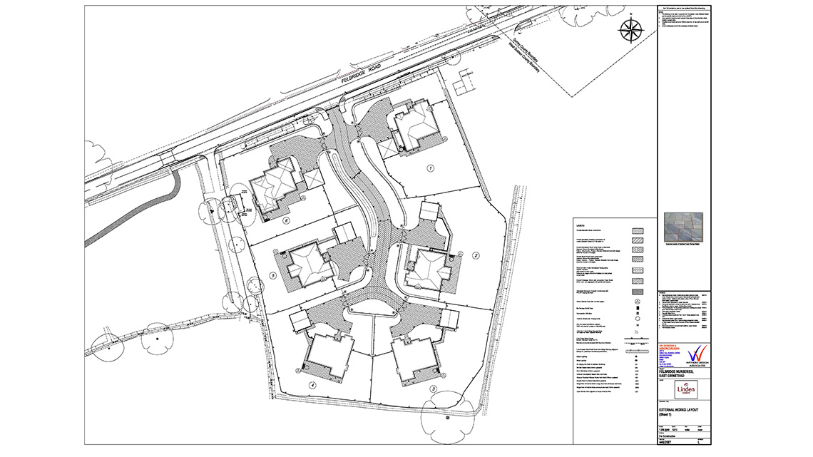 Felbridge Nurseries, Crawley Down Road, Felbridge Withers DA Infrastructure Design For